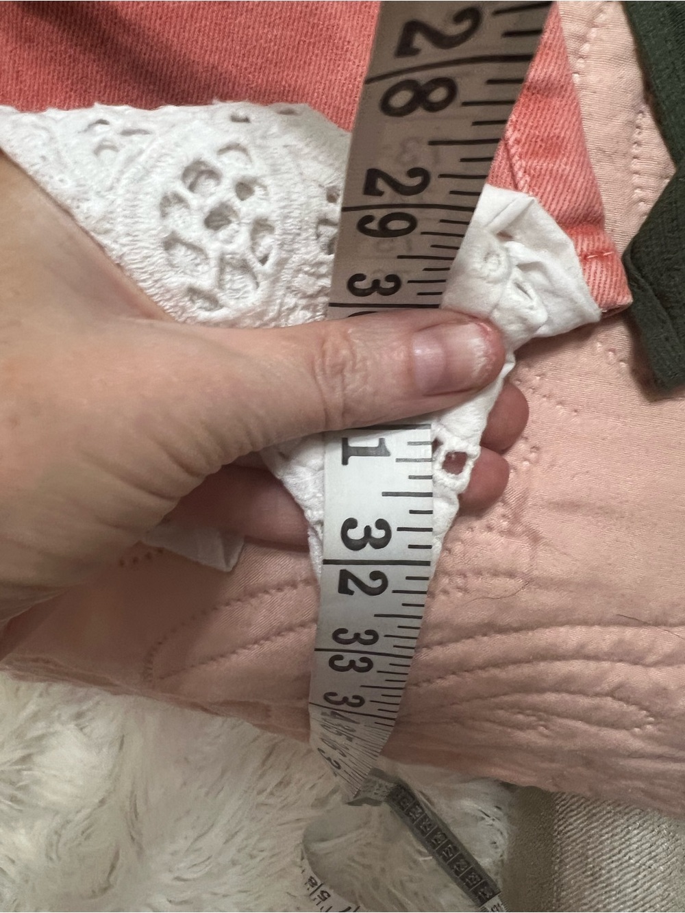Madewell THE PERFECT VINTAGE JEAN
29 Pink Salmon With White Lace Crochet - Picture 13 of 13